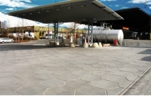 Vloeistofdichte zeskanttegels