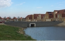 Duikerbruggen met schanskorven