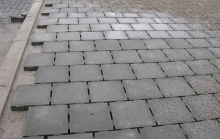 Waterpasserende tegel