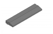 Scheidingsband 13/25x7 cm