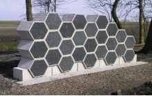 Columbariumelement zeskant