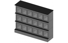 GICO-WB met losse sokkel en vaste latei