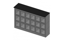 GICO-WL met vaste sokkel en vaste latei