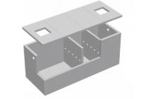 Rechthoekige septictank